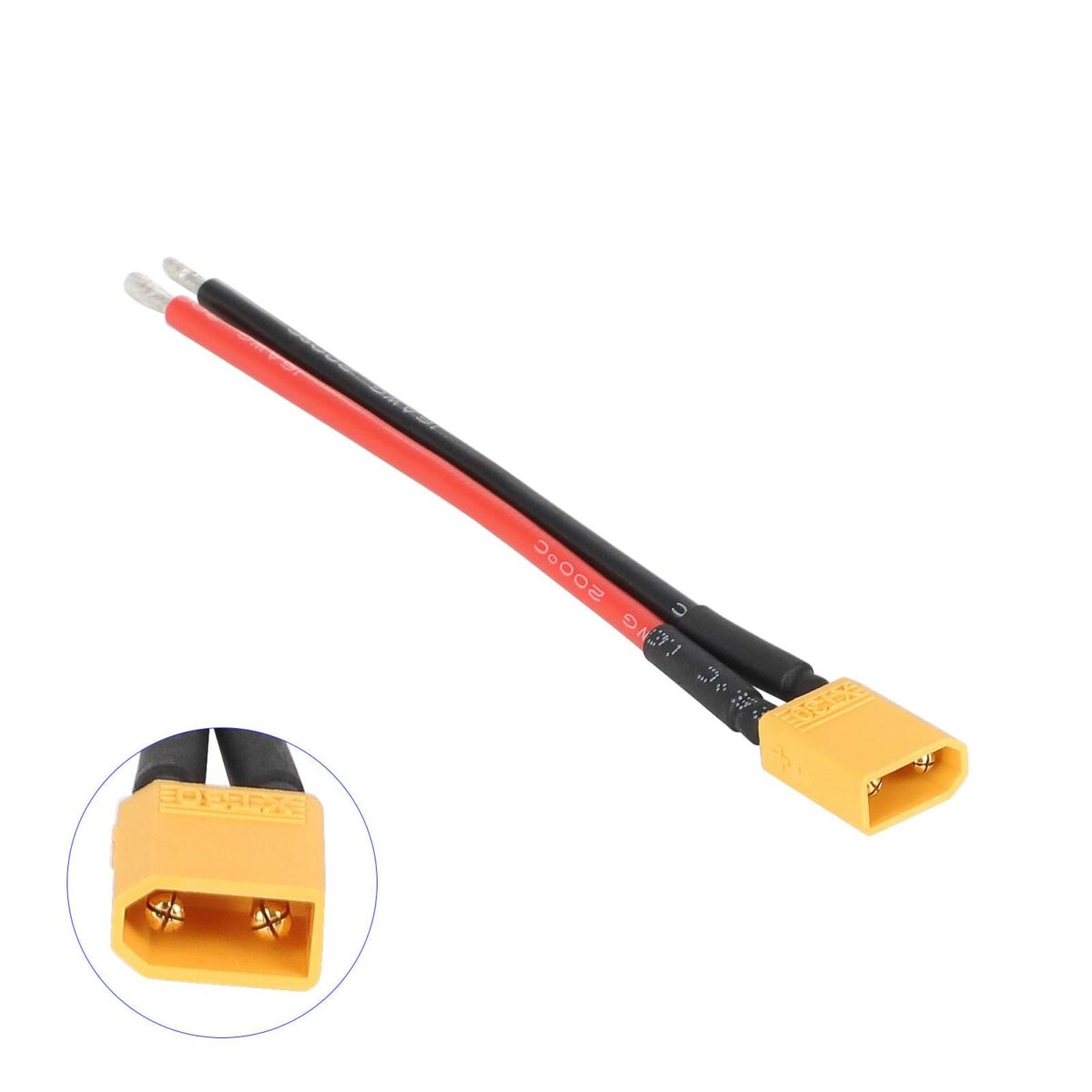 Cable de batería con conector macho XT30 - Imagen 3