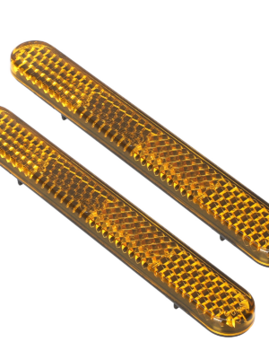 2 reflectores laterales amarillos para patinete Xiaomi Elite