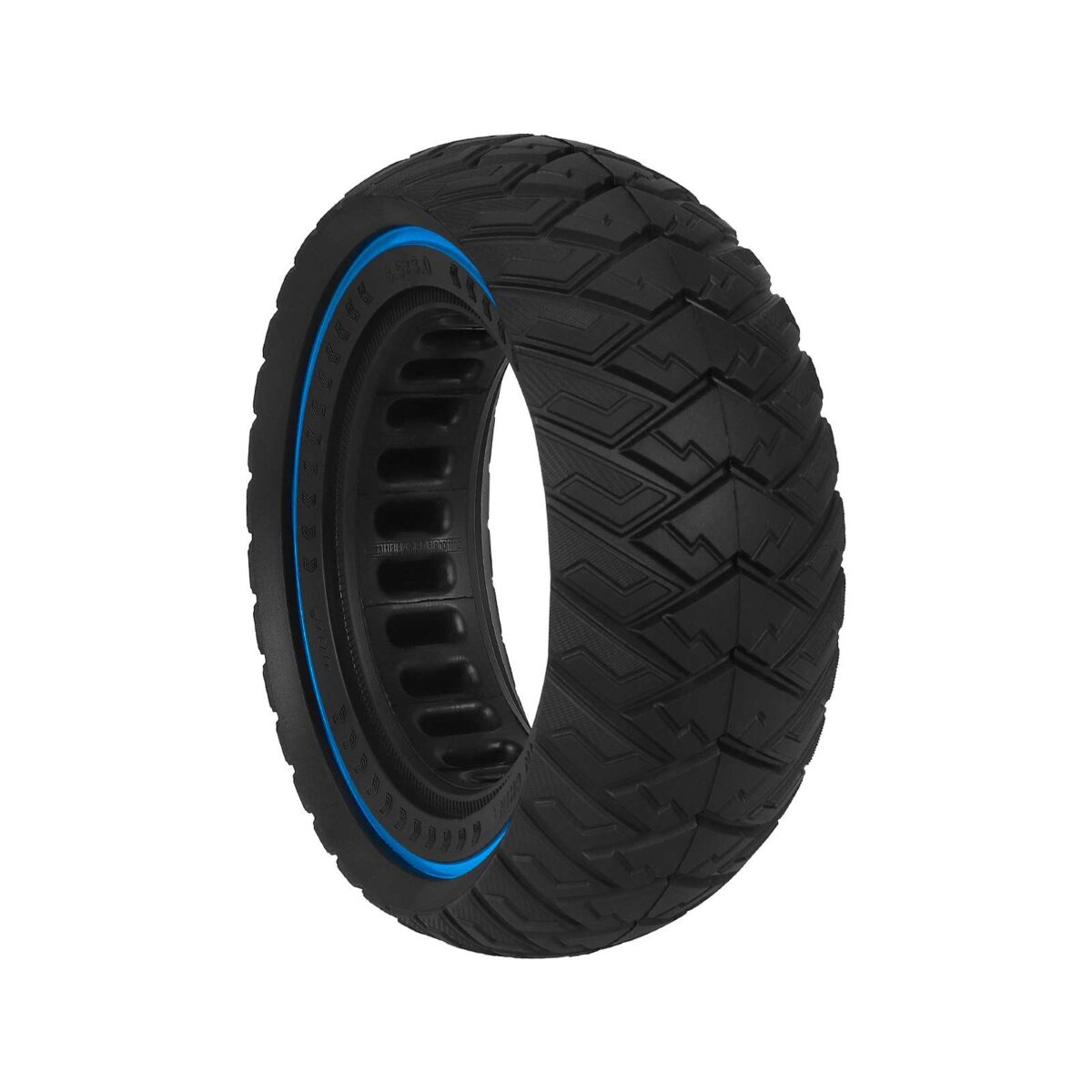 Neumático sólido todoterreno Ulip negro-azul 8.5*3 con diámetro interior de 118 mm - Imagen 5