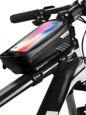 Bolsa rígida para teléfono WILD MAN, color negro, 1 l