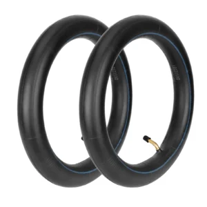 2 piezas de cámara interior negra CAT12*2.125 con raya azul orientada hacia afuera