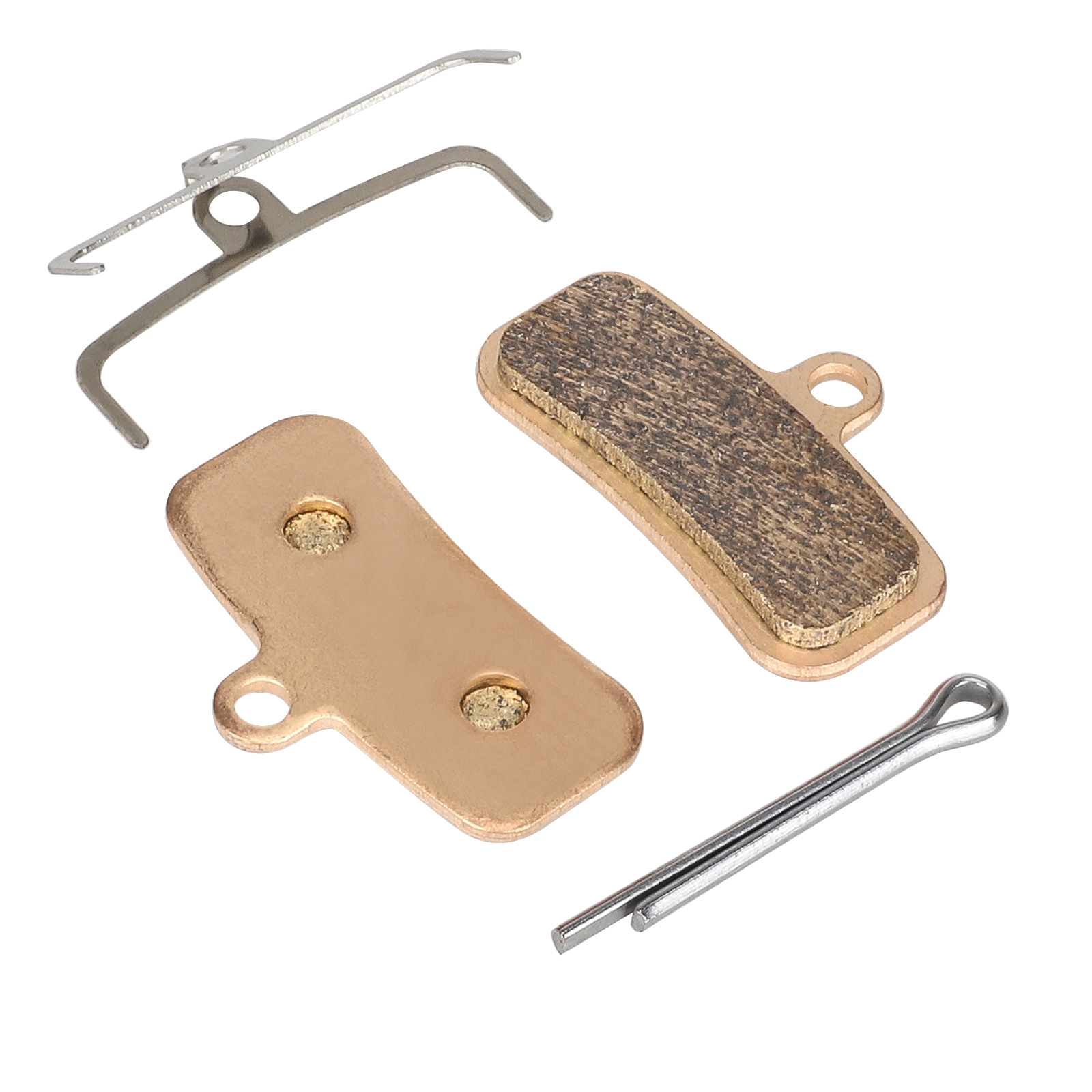 Pastillas de freno sinterizadas SHIMANOZEEM640 en oro rosa - Imagen 4