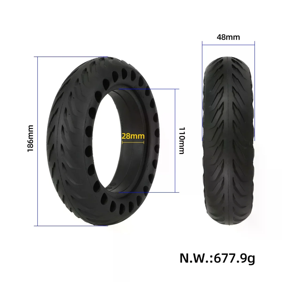 Neumático de panal de motor 200*50 - Imagen 2