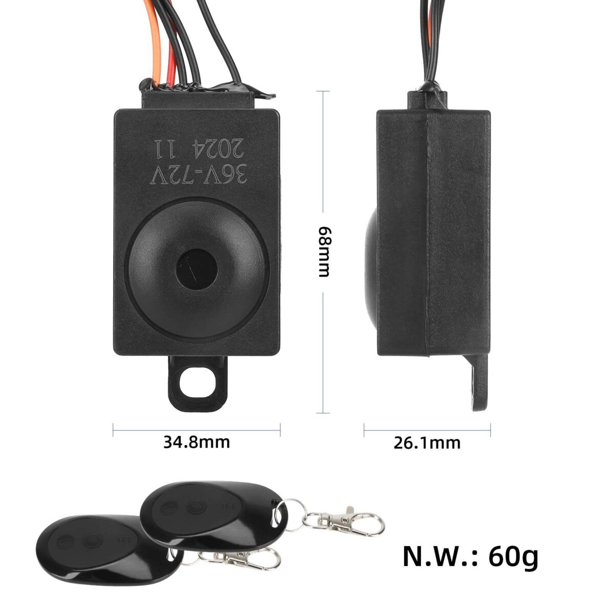 Dispositivo antirrobo Xiaomi M365 negro (XT30) - Imagen 2