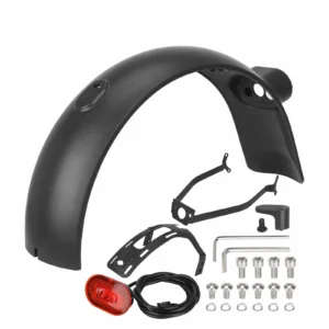 Guardabarros trasero, soporte delantero, soporte trasero, luz trasera y gancho para Xiaomi 4 Ultra