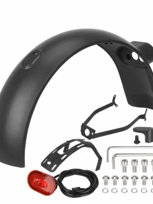 Guardabarros trasero, soporte delantero, soporte trasero, luz trasera y gancho para Xiaomi 4 Ultra