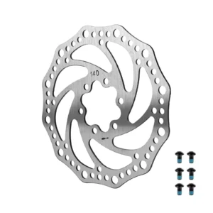 Disco de freno en forma de flor de 6 orificios y 140 mm (con tornillos)