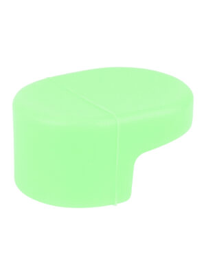 Funda de silicona verde para el gancho del guardabarros trasero del patinete M365