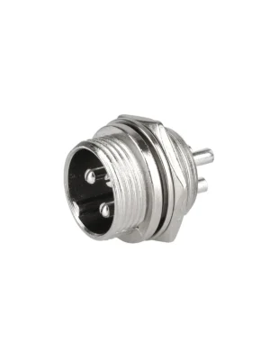 Enchufe de carga macho GX16 de 3 pines