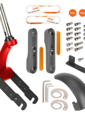 Suspensión delantera con amortiguación de impactos de alta calidad Ulip Red para patinete Segway Max serie G30