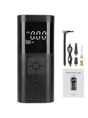 Bomba de neumáticos portátil