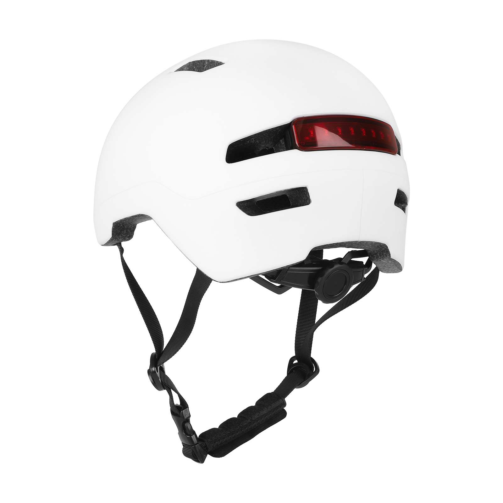 Casco Ulip blanco talla L U002 con luz - Imagen 4