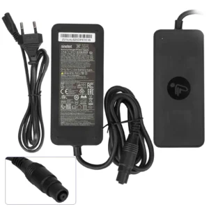 Segway Ninebot original de 54,6 V y 1,3 A con conector Xiaomi O para Xiaomi 4 Pro Plus/4 Pro Max/Ninebot G3 F3 GT3 ZT3 (enchufe UE)