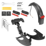 Suspensión trasera V2 negra para scooter G30 Max - Imagen 2