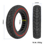 Neumático sólido Ulip 9.5*2.0 con círculo rojo para scooters Xiaomi y de 8.5 pulgadas - Imagen 2