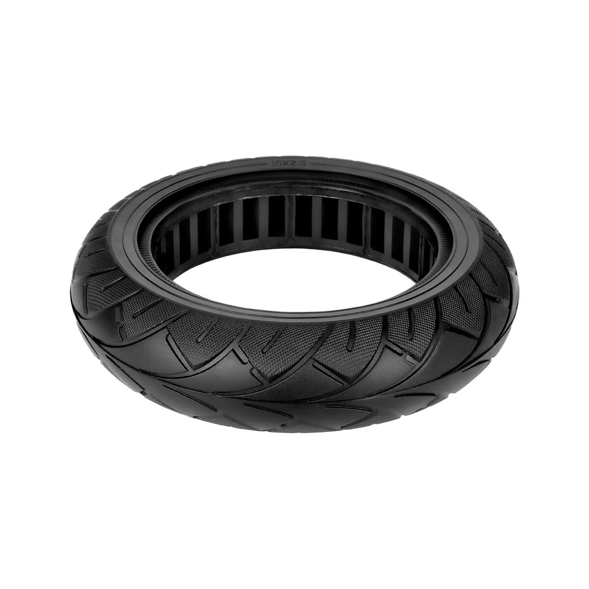 Neumático sólido negro NN10*2.5MAX (ranura de 44 mm) - Imagen 3