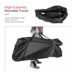 Bolsa de transporte plegable para scooters grandes de 125 x 53 x 25 cm - Imagen 6