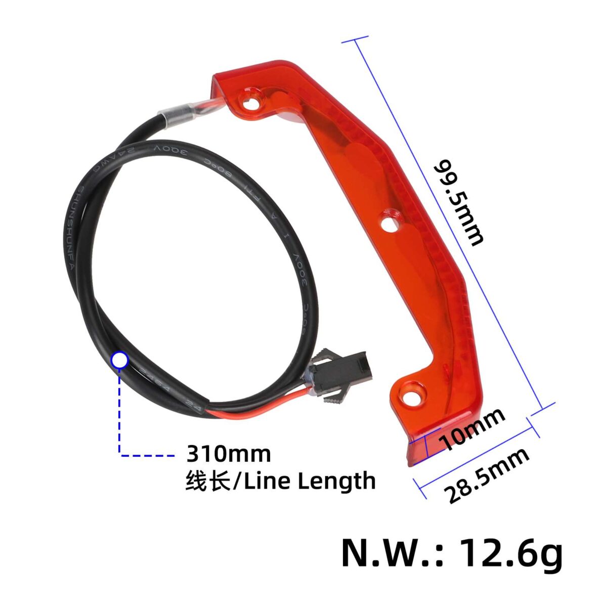 Conjunto de luces traseras para scooter Kukirin G3 Pro - Imagen 2
