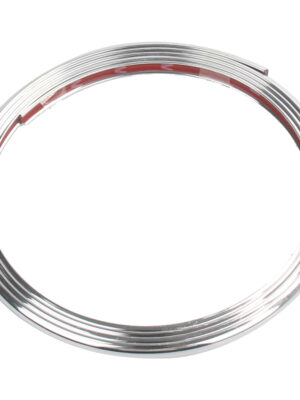 Tira anticolisión plateada de 2 metros