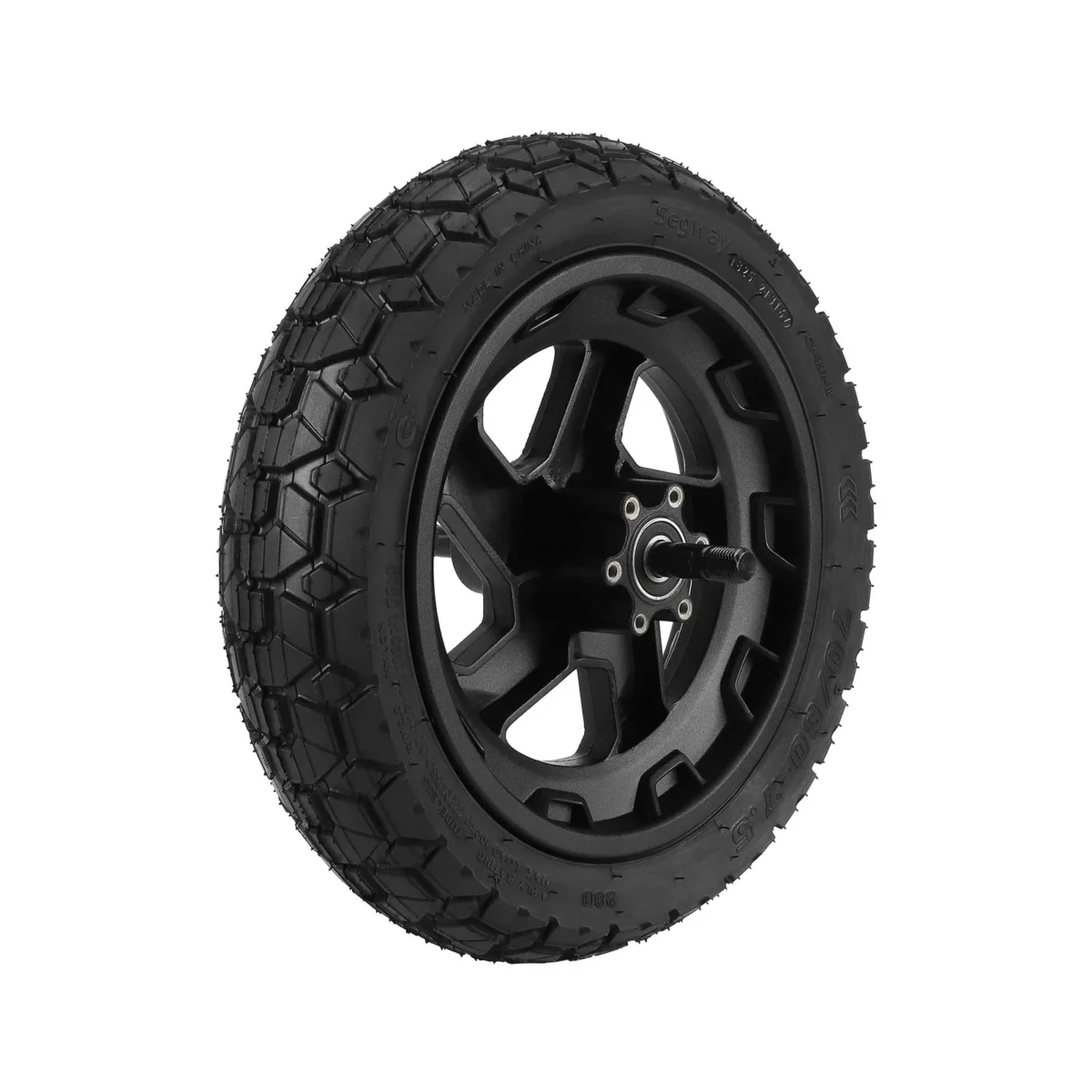 Rueda delantera original del patinete Ninebot ZT3 (neumático de vacío Segway70/60-7.5) - Imagen 4