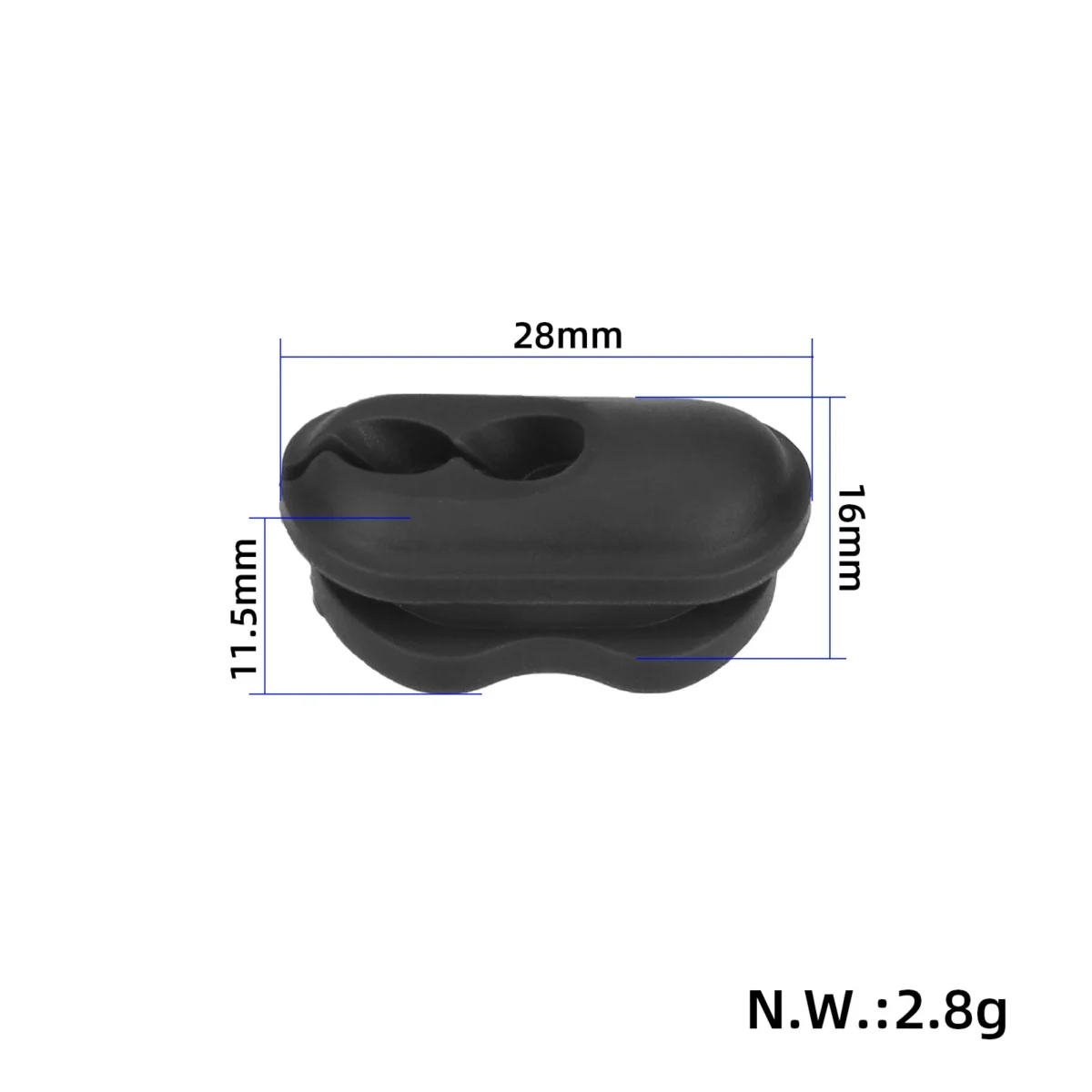 Conector de cable de tubo frontal de doble orificio para Xiaomi 5 Plus - Imagen 3