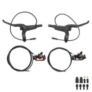 Kit de freno de disco hidráulico NUTT negro (izq. y der.) (1300 mm + 2100 mm)