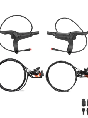 Kit de freno de disco hidráulico NUTT negro (izq. y der.) (1300 mm + 2100 mm)