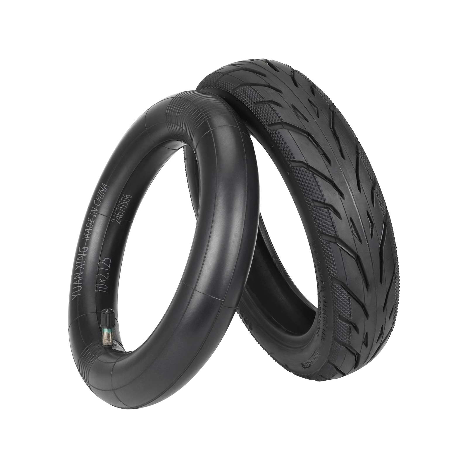 Cámara de aire y neumático Yuanxing 10*2.125 para scooters Segway F20 F25 F30 F40