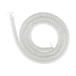 Bobina de 1 metro de 6 mm de color blanco brillante