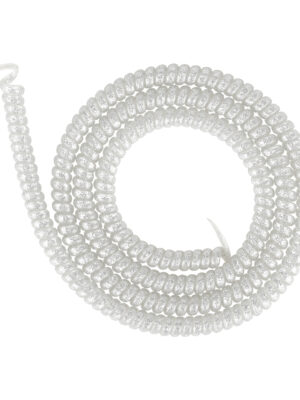 Bobina de 1 metro de 6 mm de color blanco brillante