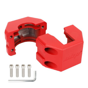Soporte plegable rojo de desmontaje rápido Ulip para scooter G30 Max