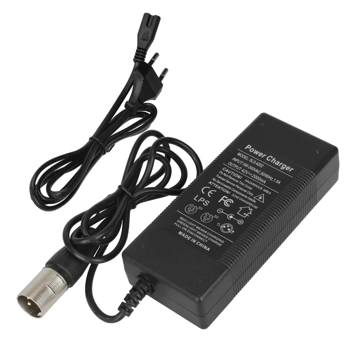 Cargador de 42 V 2 A con cabezal Kallon (enchufe UE) - Imagen 4