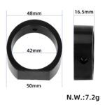 Anillo negro para patinete Xiaomi 4 pro - Imagen 2