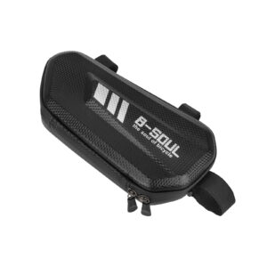 Bolsa triangular para la viga delantera izquierda de la bicicleta