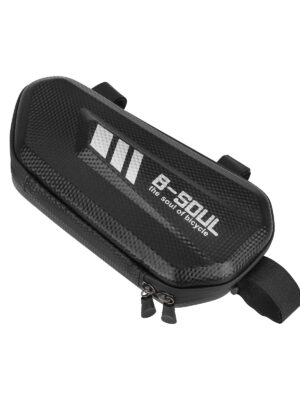 Bolsa triangular para la viga delantera izquierda de la bicicleta