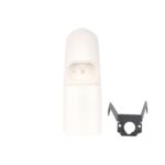 Guardabarros trasero blanco con soporte metálico y gancho de guardabarros trasero para patinete M365 Pro/Pro2 - Imagen 5