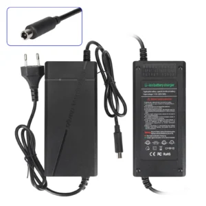 Cargador de 42 V 3 A con cabezal Mi (enchufe UE)