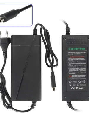 Cargador de 42 V 3 A con cabezal Mi (enchufe UE)