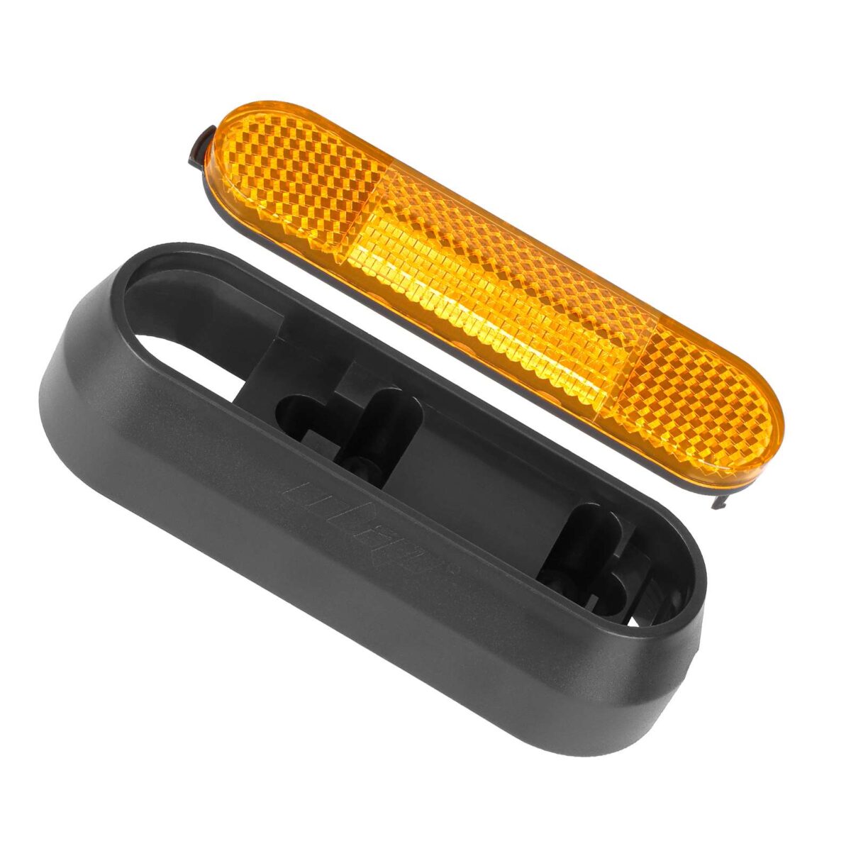 4 piezas de carcasas decorativas grises reforzadas + barras reflectoras amarillas para MI3 M365 1S Pro Pro2 Lite - Imagen 3