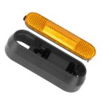 4 piezas de carcasas decorativas grises reforzadas + barras reflectoras amarillas para MI3 M365 1S Pro Pro2 Lite - Imagen 3
