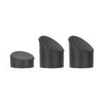 Tapón de silicona negra para tornillos del guardabarros trasero para M365