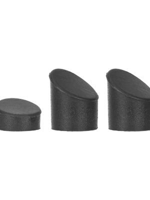 Tapón de silicona negra para tornillos del guardabarros trasero para M365