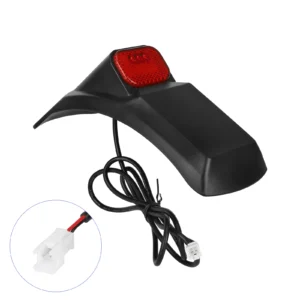 Guardabarros trasero Kukirin G2 Pro DB con luz trasera de matrícula