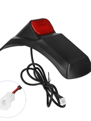 Guardabarros trasero Kukirin G2 Pro DB con luz trasera de matrícula