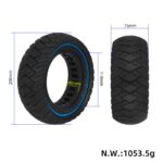 Neumático sólido todoterreno Ulip negro-azul 8.5*3 con diámetro interior de 118 mm - Imagen 2