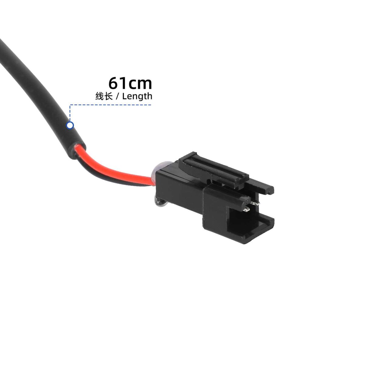 Luz lateral trasera izquierda KukirinG2ProDB (hebilla negra) - Imagen 3