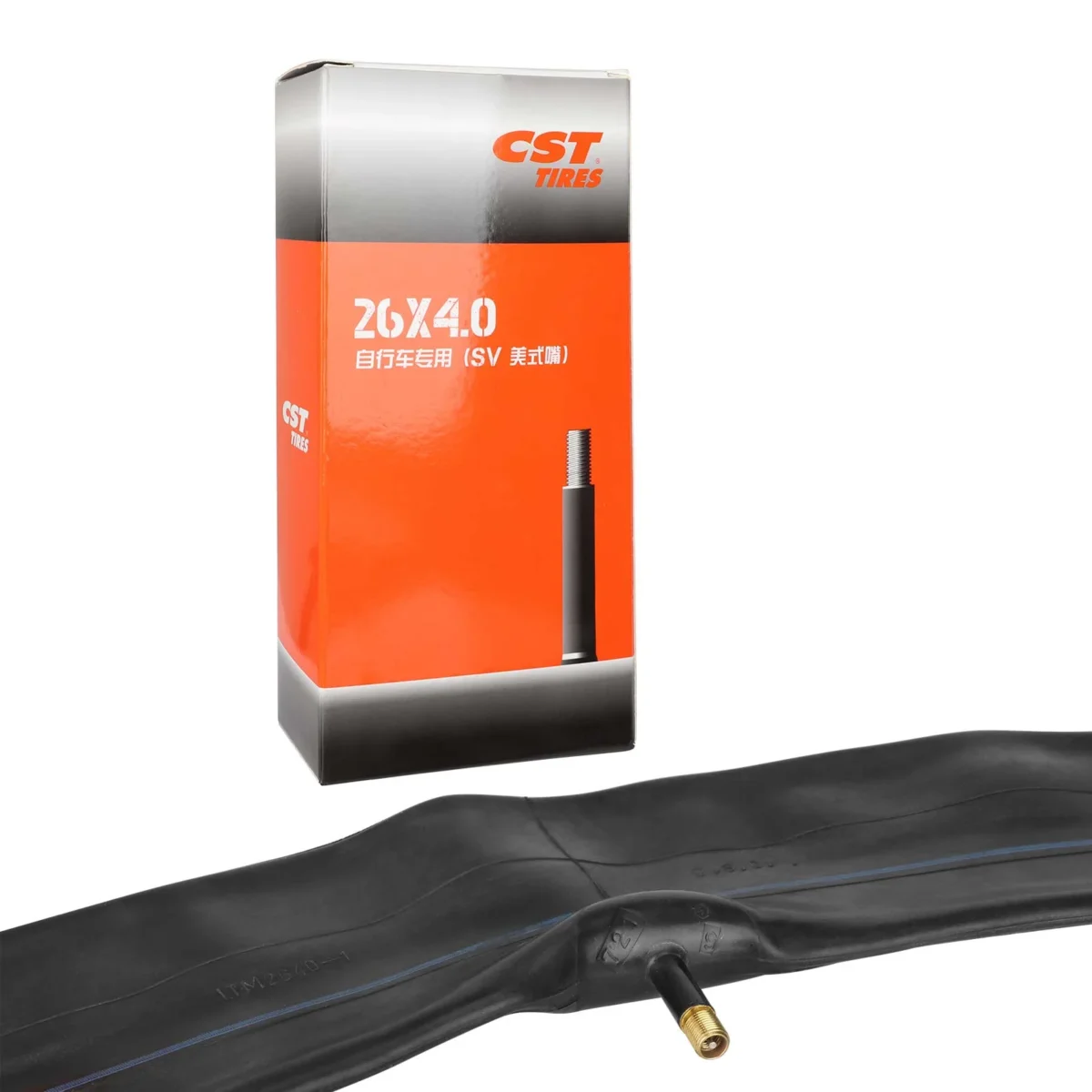 Cámara de aire de estilo americano SV específica para bicicleta CST 26x4.0 - Imagen 3