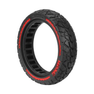 Neumático sólido todoterreno NEDONG 8.5*2.0 con círculo rojo para scooters Xiaomi