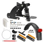 Suspensión trasera negra para patinete eléctrico Xiaomi 4 Pro