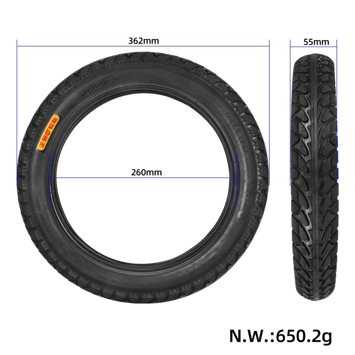 Neumático exterior CST14*2.125 (C1488) - Imagen 2